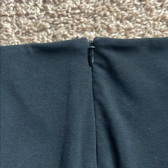 White House Black Market Black Dress with White Stripes - Picture 8 of 11